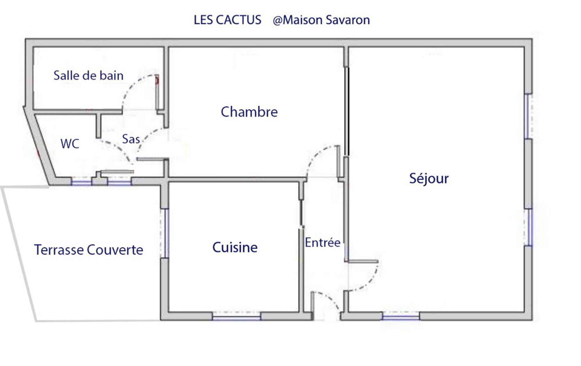 Les Cactus #maisonsavaron * Clermont-Ferrand